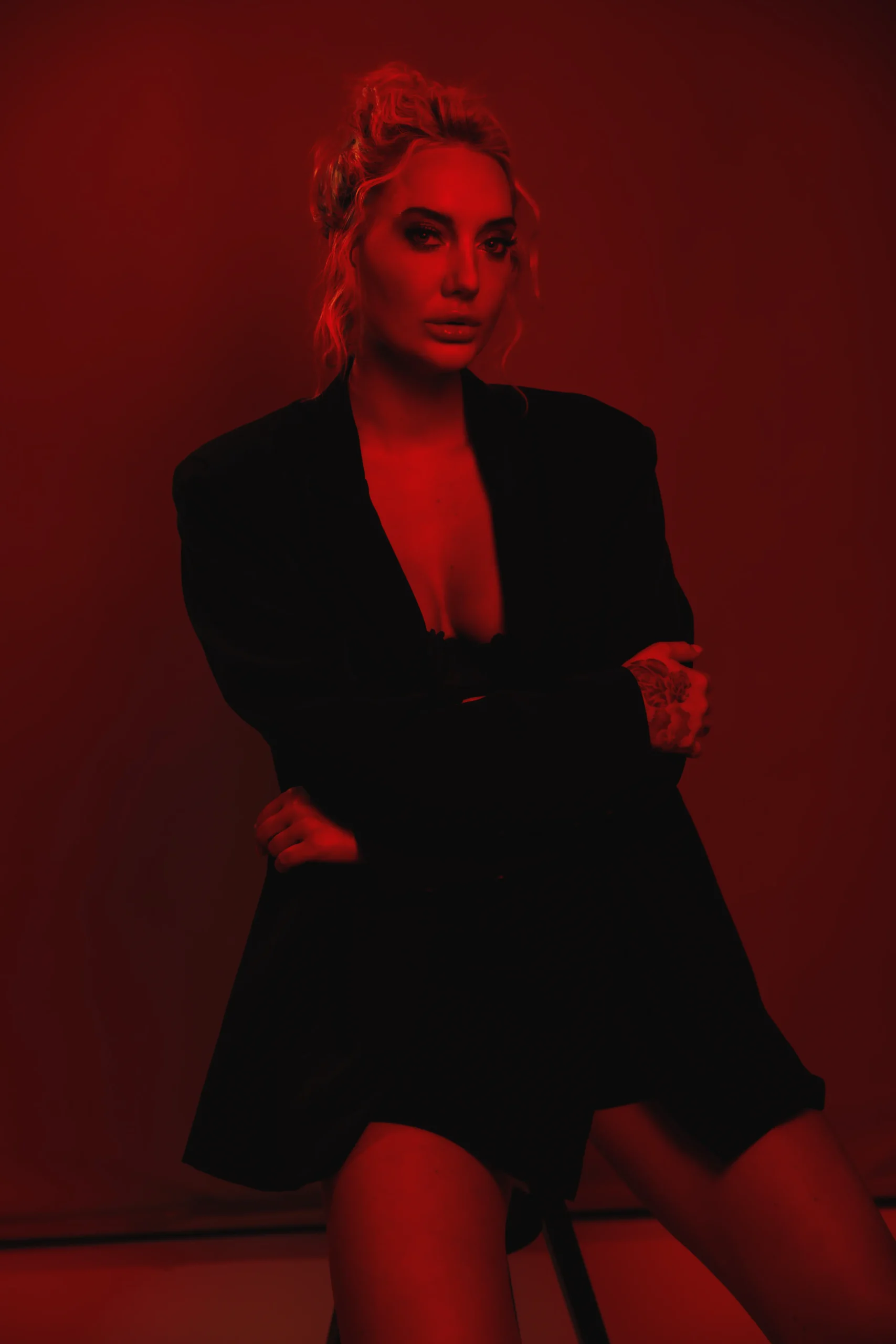 Ina Seidou portret fotografie van artiest